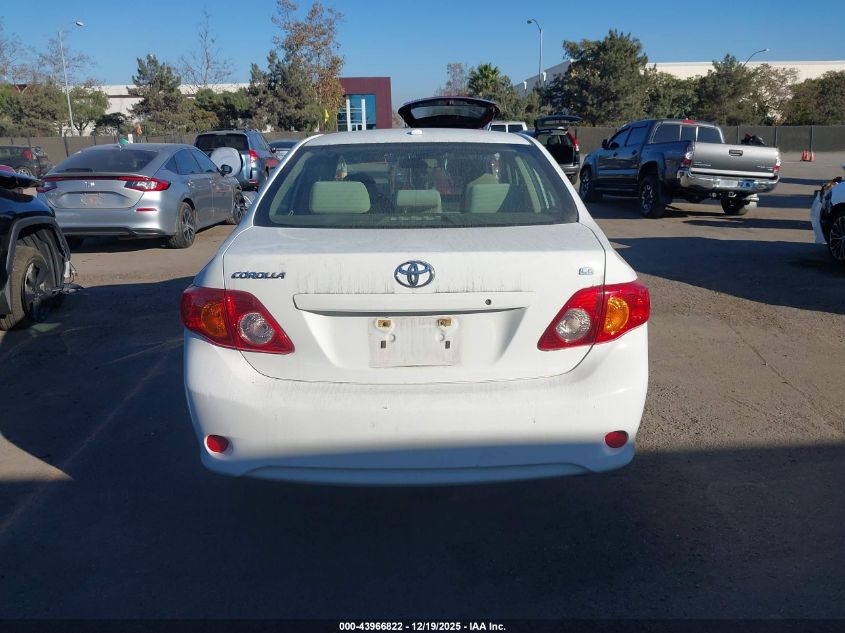 2009 Toyota Corolla Le VIN: JTDBL40E499053411 Lot: 43966822