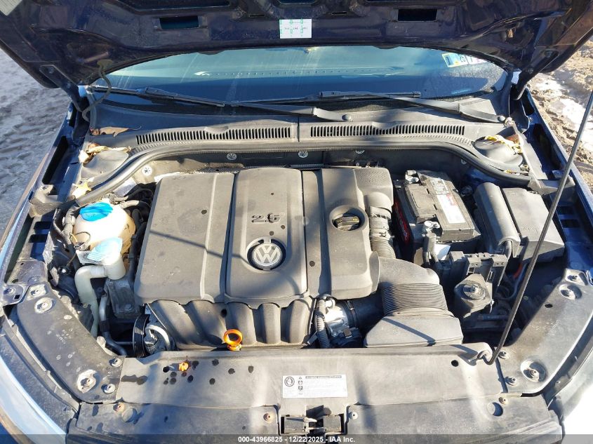 2012 Volkswagen Jetta 2.5L Se VIN: 3VWDP7AJ3CM350413 Lot: 43966825