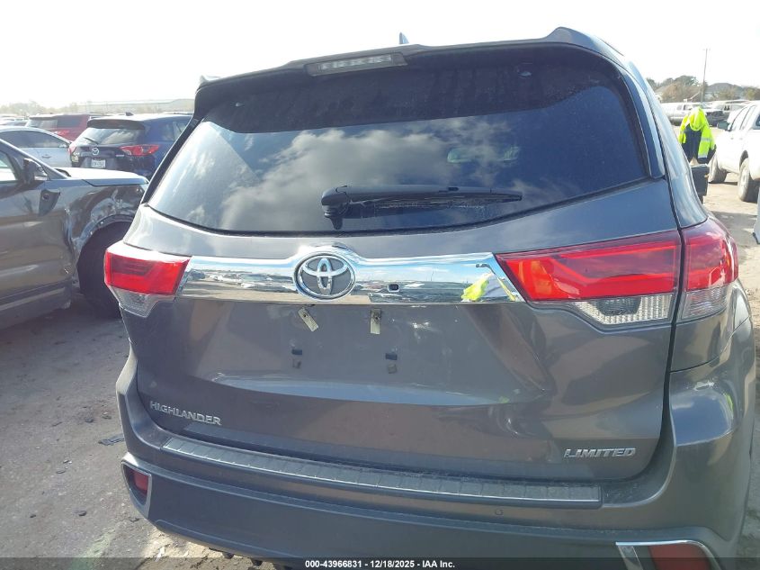 2018 Toyota Highlander Limited Platinum VIN: 5TDYZRFH6JS264834 Lot: 43966831