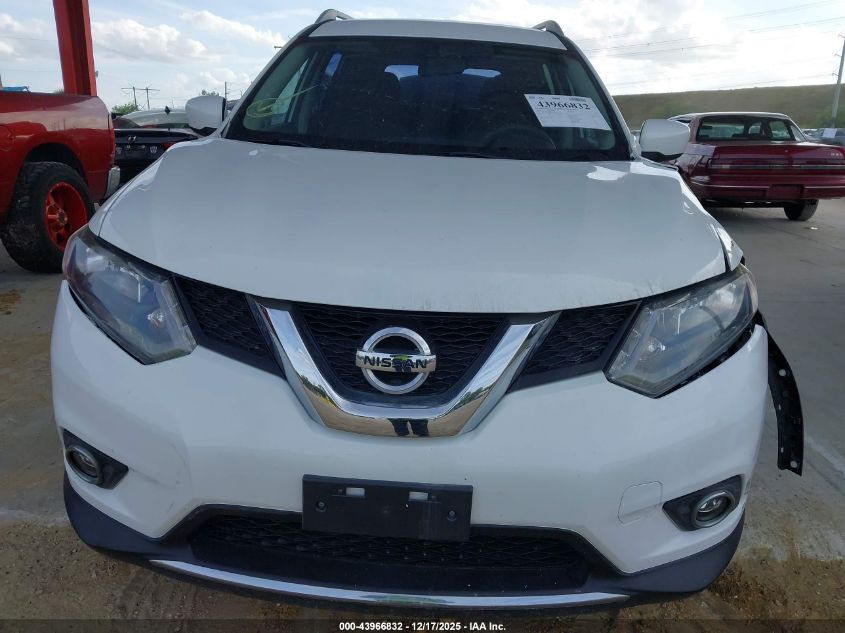2016 Nissan Rogue S VIN: JN8AT2MT8GW012307 Lot: 43966832