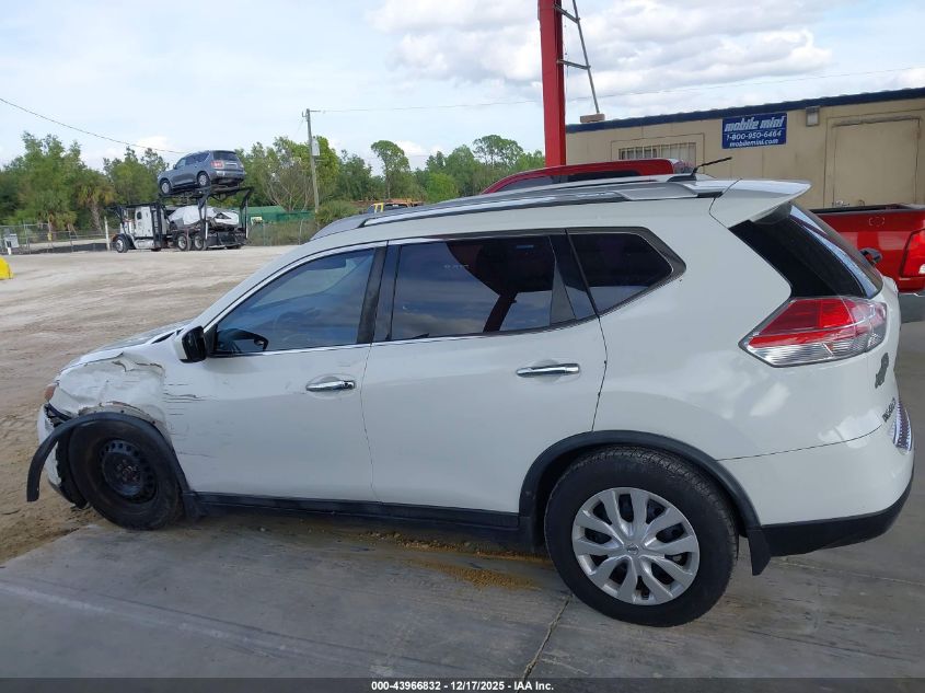 2016 Nissan Rogue S VIN: JN8AT2MT8GW012307 Lot: 43966832