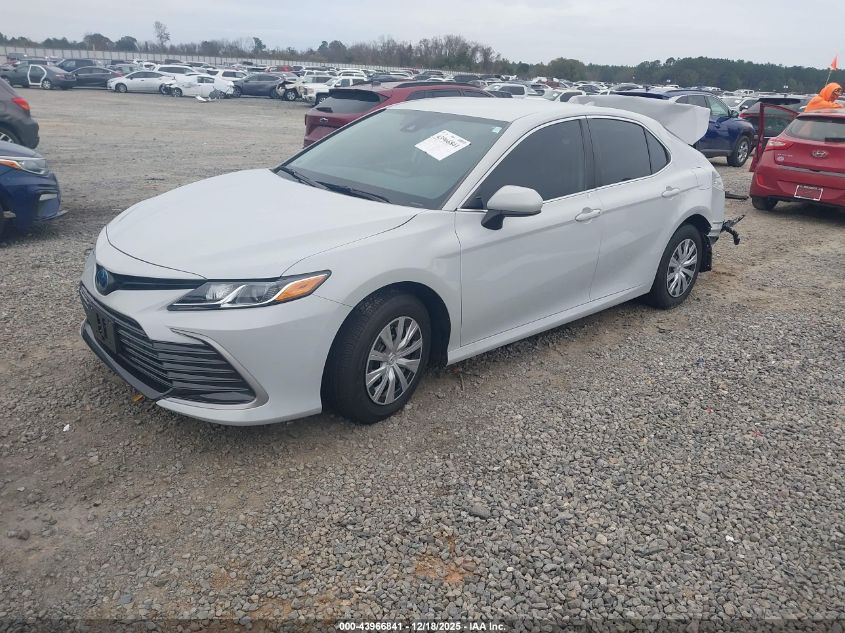 2023 Toyota Camry Le Hybrid VIN: 4T1C31AK7PU056672 Lot: 43966841
