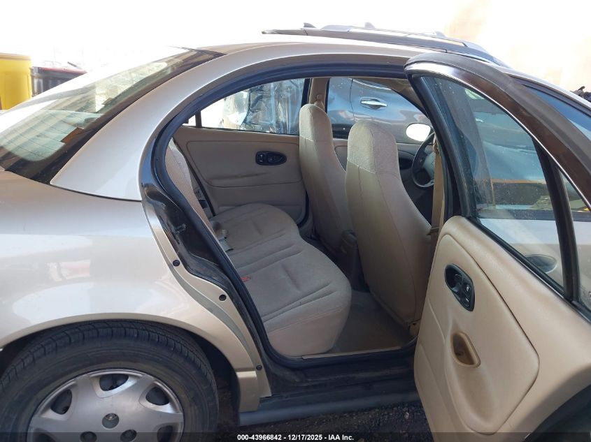 2001 Saturn Sl1 VIN: 1G8ZH52821Z332934 Lot: 43966842