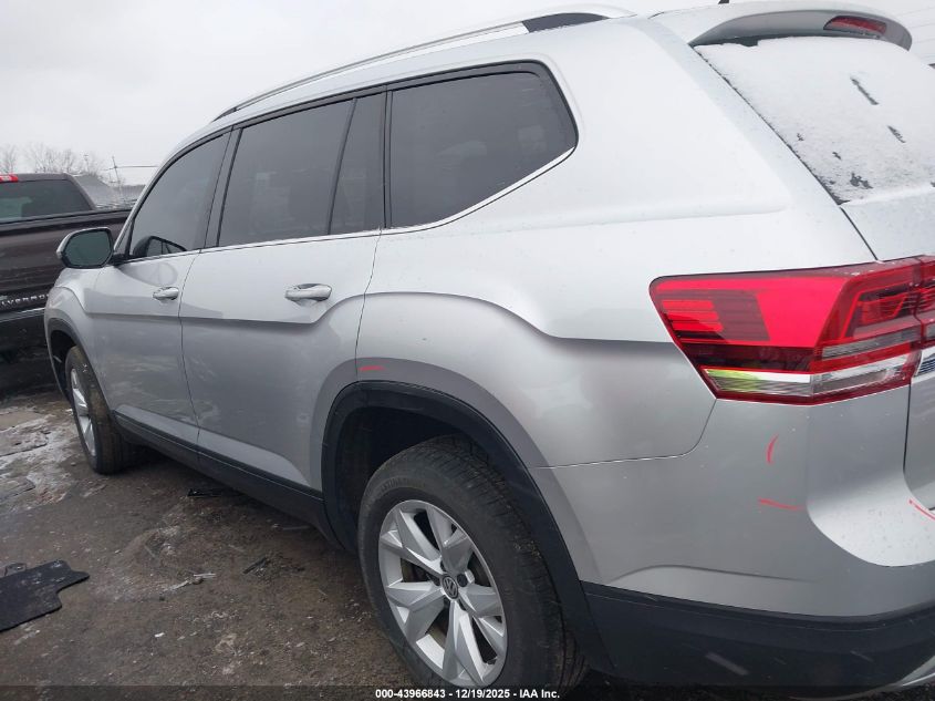 2018 Volkswagen Atlas 3.6L V6 Se VIN: 1V2KR2CA6JC532270 Lot: 43966843