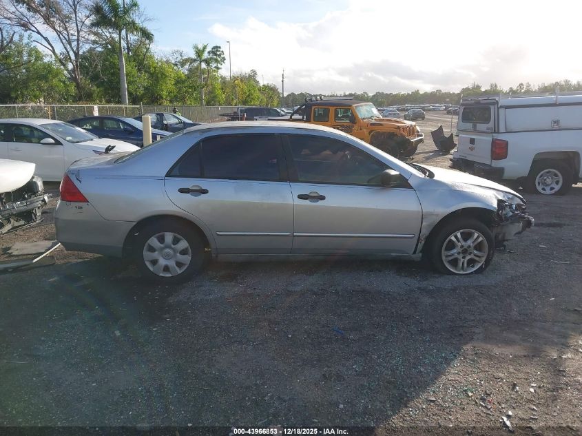 2006 Honda Accord 2.4 Vp VIN: 1HGCM56196A107941 Lot: 43966853