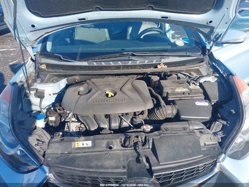 2013 Hyundai Elantra Se VIN: KMHDH6AE3DU002522 Lot: 43966854