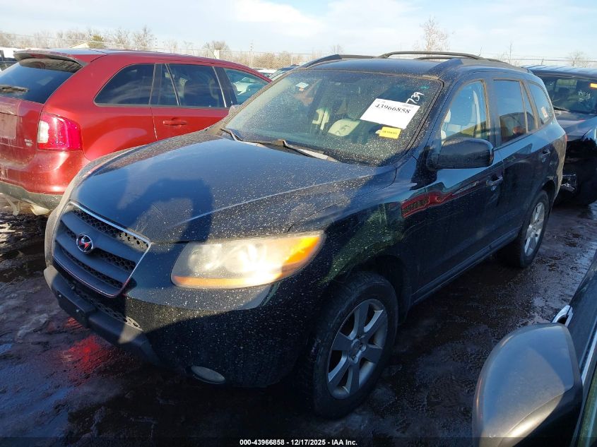 5NMSH13E98H209232 2008 HYUNDAI SANTA FE photo no. 2
