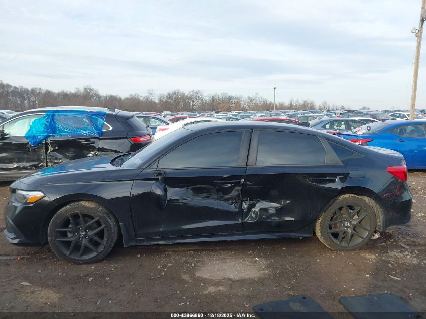 2022 Honda Civic Sport VIN: 2HGFE2F51NH509173 Lot: 43966860