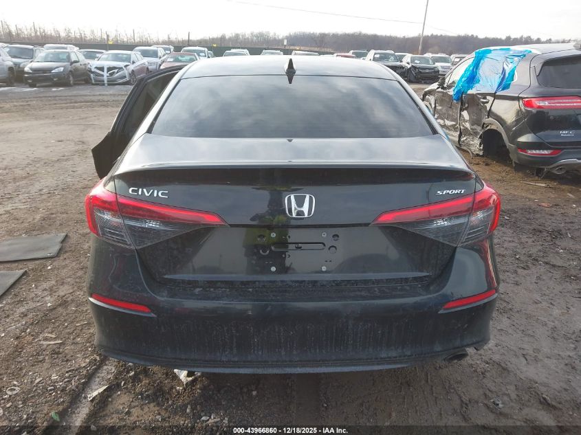 2022 Honda Civic Sport VIN: 2HGFE2F51NH509173 Lot: 43966860