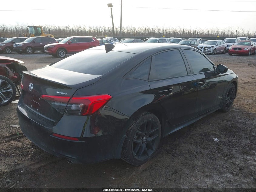 VIN 2HGFE2F51NH509173 2022 HONDA CIVIC SPORT