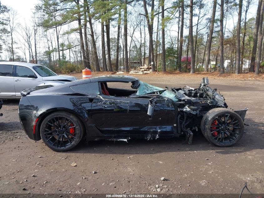 2019 Chevrolet Corvette Z06 VIN: 1G1YP2D69K5605495 Lot: 43966876