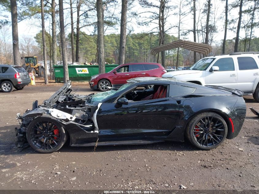 2019 Chevrolet Corvette Z06 VIN: 1G1YP2D69K5605495 Lot: 43966876