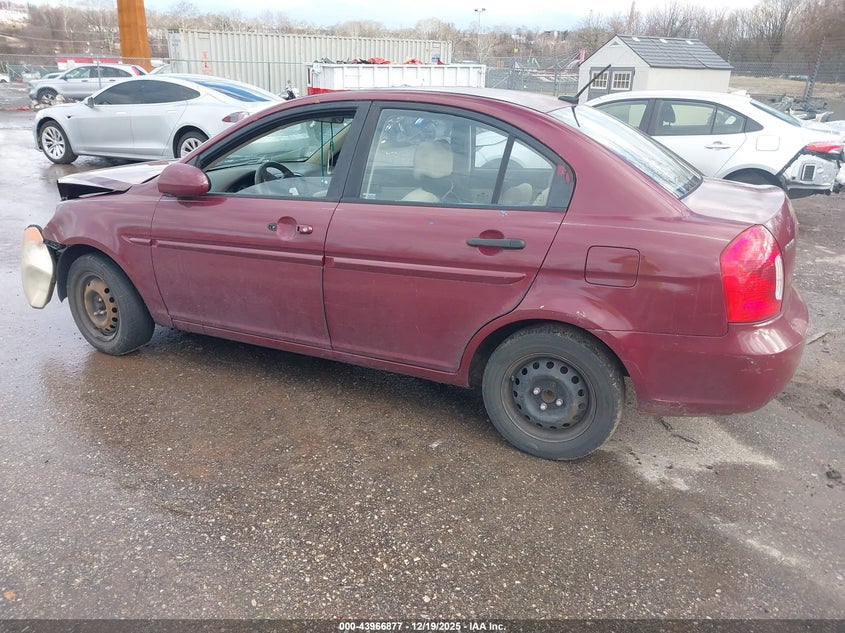 HYUNDAI ACCENT 2008 VIN KMHCN46C68U262855