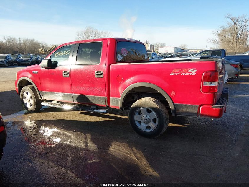 2005 Ford F-150 Fx4/Lariat/Xlt VIN: 1FTPW14555KD03666 Lot: 43966880