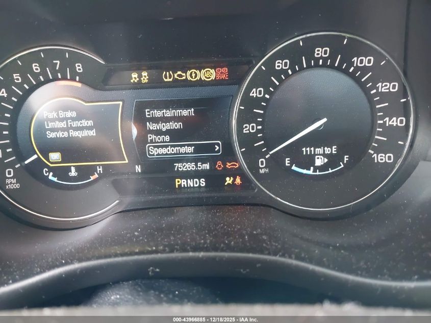 2017 Lincoln Mkc Reserve VIN: 5LMCJ3D91HUL01829 Lot: 43966885