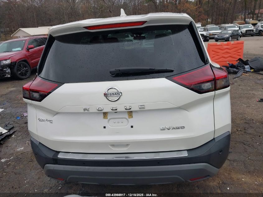 2021 Nissan Rogue Sv Intelligent Awd VIN: 5N1AT3BB4MC828760 Lot: 43966917