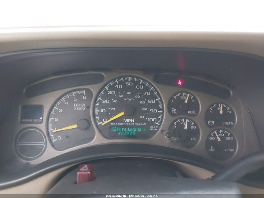 2002 Chevrolet Suburban 2500 Lt VIN: 3GNGK26U82G181255 Lot: 43966918