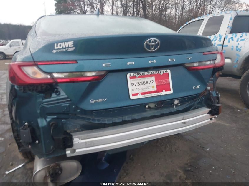 2026 Toyota Camry Le VIN: 4T1DAACK6TU243581 Lot: 43966922