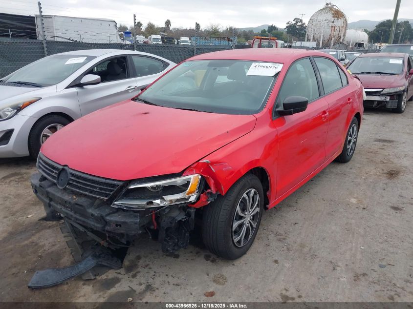 2014 Volkswagen Jetta 2.0L S VIN: 3VW2K7AJ2EM328654 Lot: 43966926