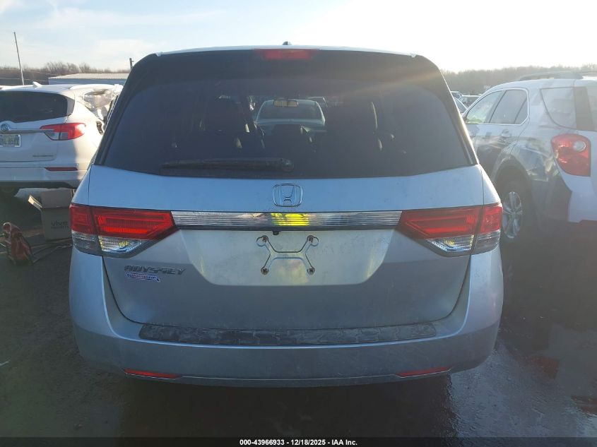 2015 Honda Odyssey Ex-L VIN: 5FNRL5H63FB006003 Lot: 43966933