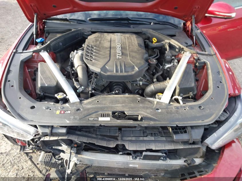 2021 Genesis G70 3.3T Awd VIN: KMTG34LE5MU076348 Lot: 43966934