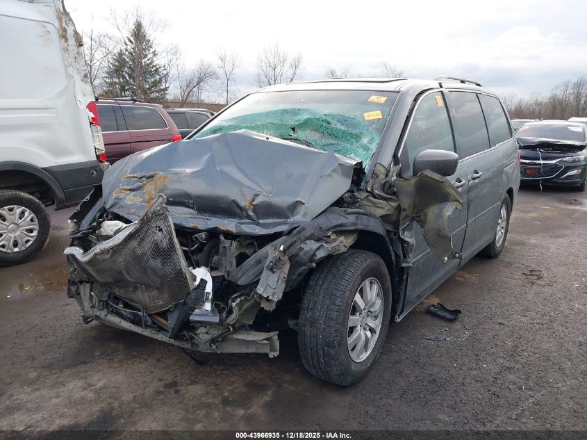 2010 Honda Odyssey Ex-L VIN: 5FNRL3H61AB057206 Lot: 43966935
