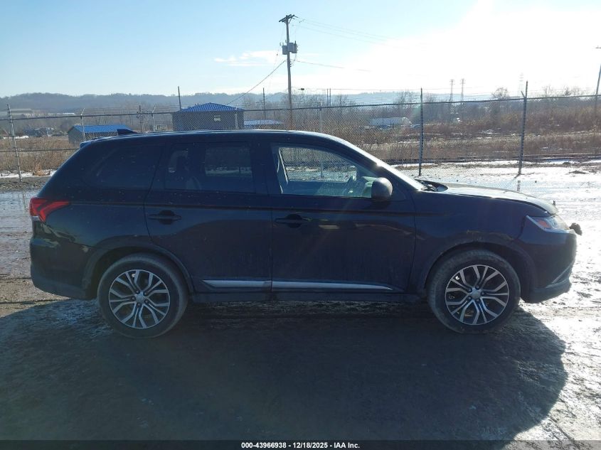 2018 Mitsubishi Outlander Es VIN: JA4AZ3A31JJ002737 Lot: 43966938