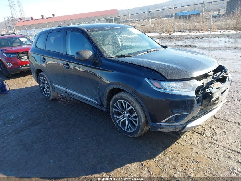 2018 Mitsubishi Outlander Es VIN: JA4AZ3A31JJ002737 Lot: 43966938