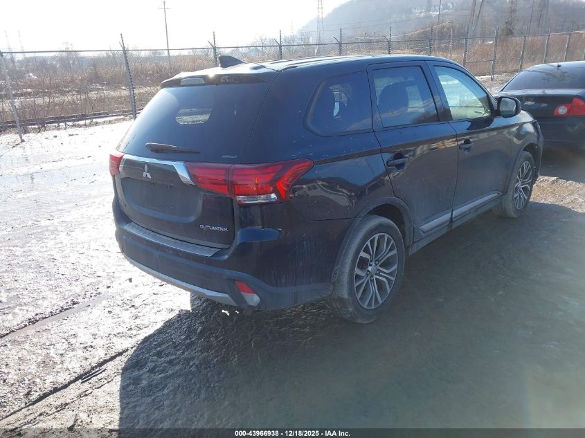 2018 Mitsubishi Outlander Es VIN: JA4AZ3A31JJ002737 Lot: 43966938