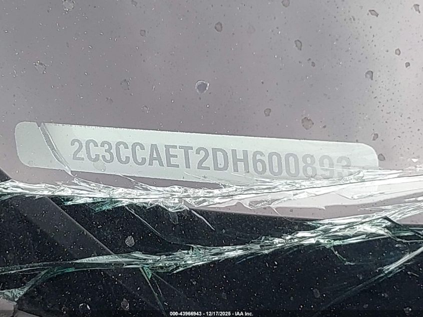 2013 Chrysler 300C VIN: 2C3CCAET2DH600893 Lot: 43966943