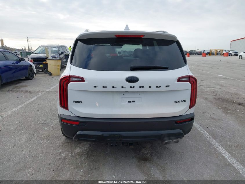 2021 Kia Telluride Sx VIN: 5XYP5DHC2MG160628 Lot: 43966944