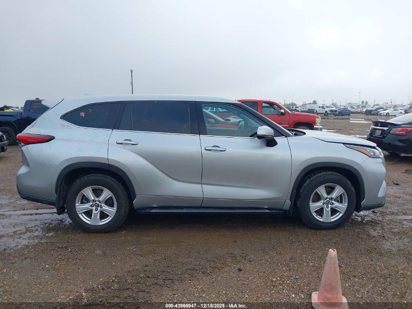 2020 Toyota Highlander L VIN: 5TDCZRAH1LS012543 Lot: 43966947