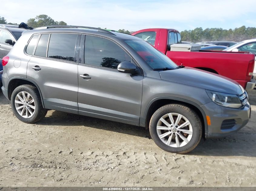 2015 Volkswagen Tiguan Se VIN: WVGAV7AX7FW606987 Lot: 43966952