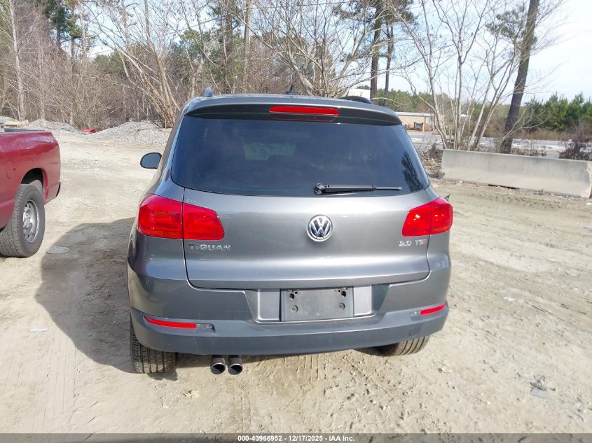 2015 Volkswagen Tiguan Se VIN: WVGAV7AX7FW606987 Lot: 43966952