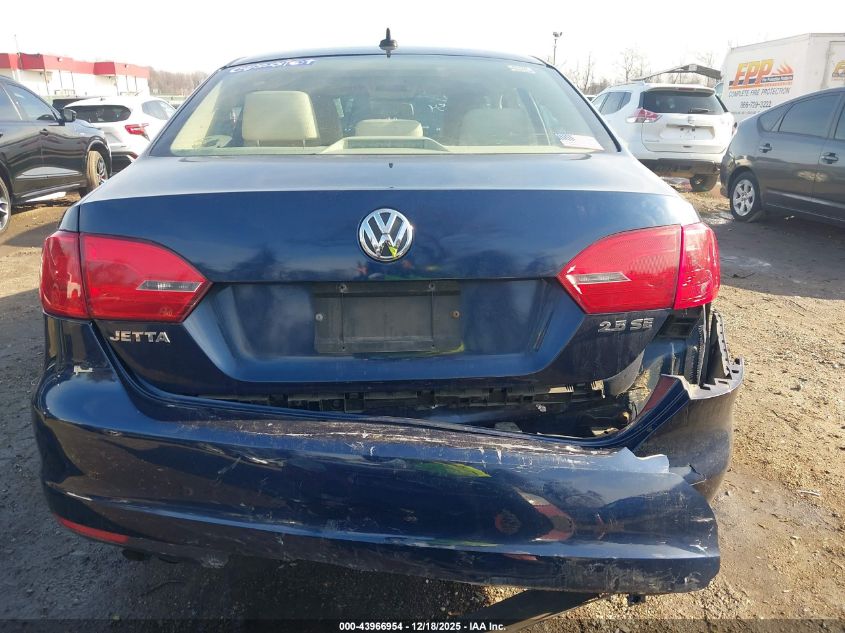 2012 Volkswagen Jetta 2.5L Se VIN: 3VWDP7AJ9CM469227 Lot: 43966954