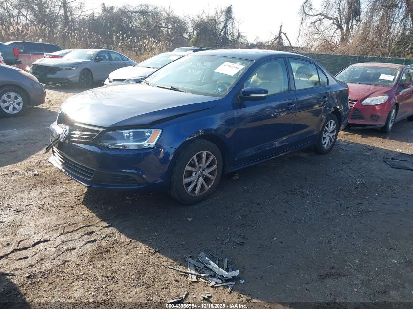 2012 Volkswagen Jetta 2.5L Se VIN: 3VWDP7AJ9CM469227 Lot: 43966954