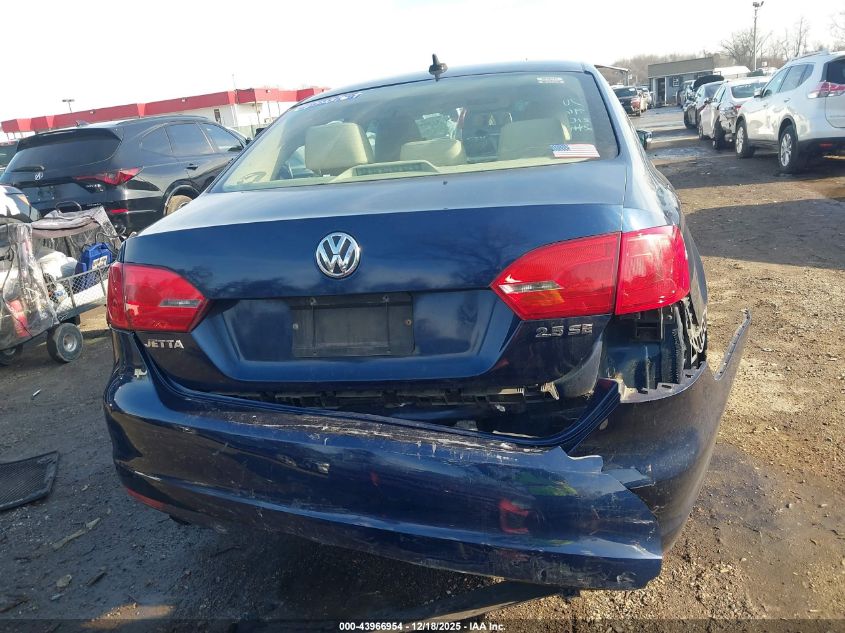 2012 Volkswagen Jetta 2.5L Se VIN: 3VWDP7AJ9CM469227 Lot: 43966954