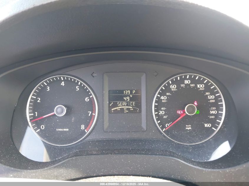 2012 Volkswagen Jetta 2.5L Se VIN: 3VWDP7AJ9CM469227 Lot: 43966954