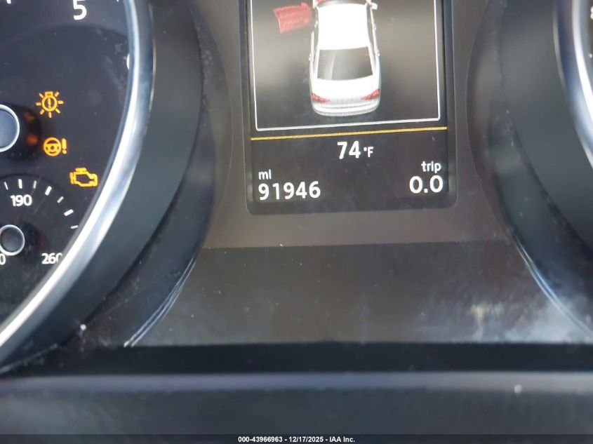 2019 Volkswagen Passat 2.0T Wolfsburg Edition VIN: 1VWLA7A33KC000732 Lot: 43966963