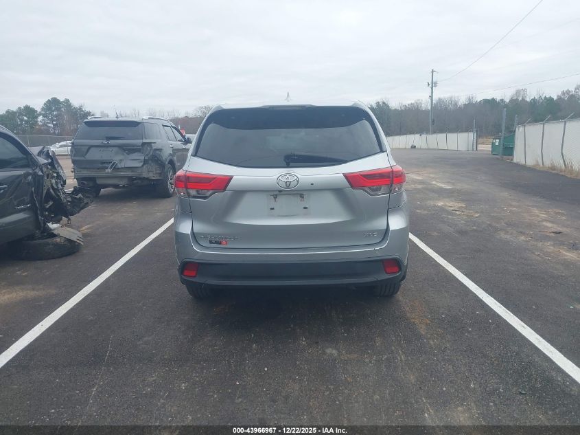 2019 Toyota Highlander Xle VIN: 5TDKZRFH6KS552635 Lot: 43966967