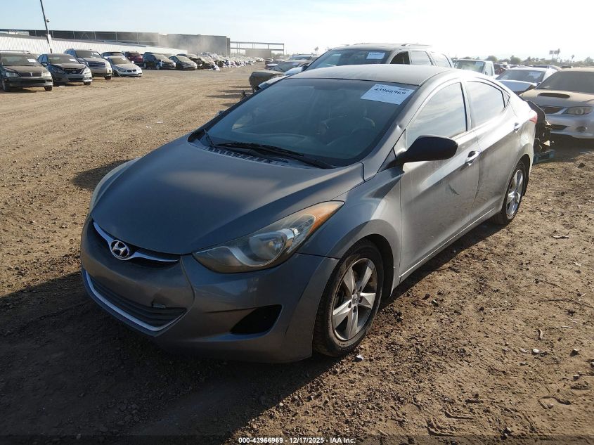 2013 Hyundai Elantra Gls/Limited VIN: 5NPDH4AEXDH198266 Lot: 43966969
