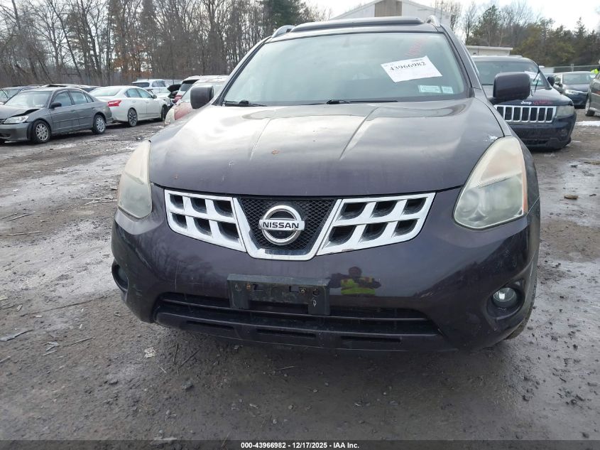 2012 Nissan Rogue Sv W/Sl Pkg VIN: JN8AS5MV9CW419391 Lot: 43966982