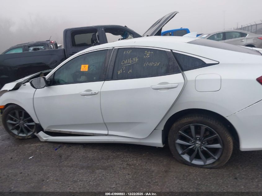 2019 Honda Civic Ex-L VIN: 19XFC1F75KE011646 Lot: 43966983