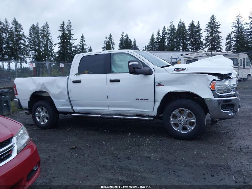 2024 Ram 2500 Big Horn 4X4 6'4 Box VIN: 3C6UR5DL4RG336372 Lot: 43966991