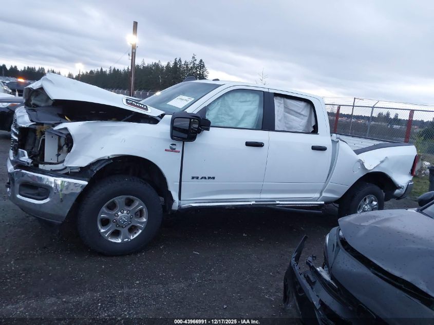 2024 Ram 2500 Big Horn 4X4 6'4 Box VIN: 3C6UR5DL4RG336372 Lot: 43966991