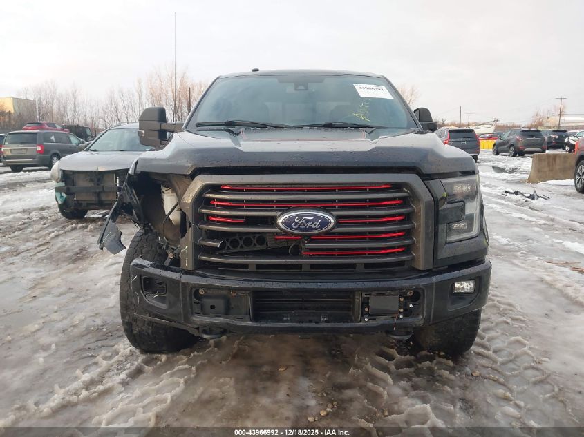 2016 Ford F-150 Lariat VIN: 1FTFW1EG0GFC45960 Lot: 43966992