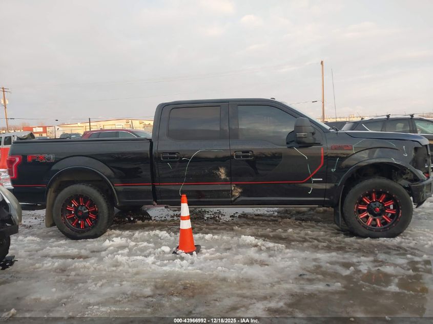 2016 Ford F-150 Lariat VIN: 1FTFW1EG0GFC45960 Lot: 43966992