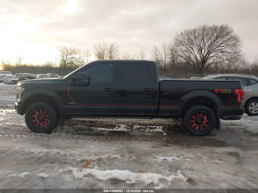 2016 Ford F-150 Lariat VIN: 1FTFW1EG0GFC45960 Lot: 43966992