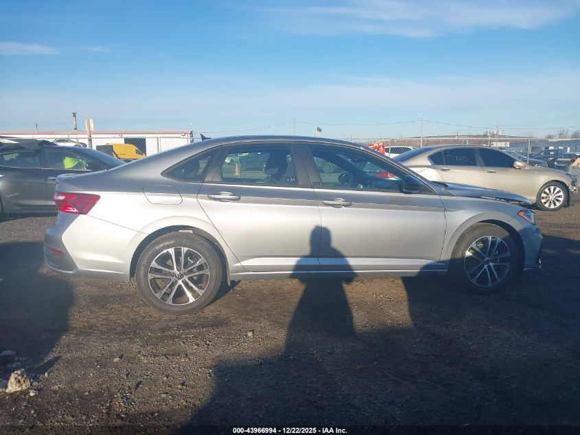 2025 Volkswagen Jetta 1.5T Sport VIN: 3VWBX7BU7SM026606 Lot: 43966994