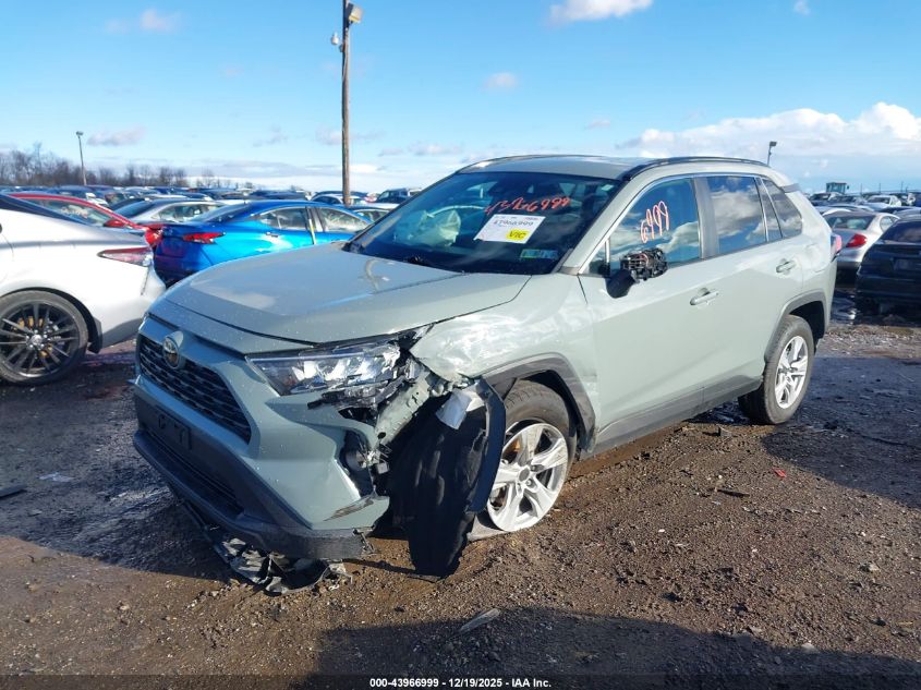 2020 Toyota Rav4 Xle VIN: 2T3P1RFV7LW101166 Lot: 43966999